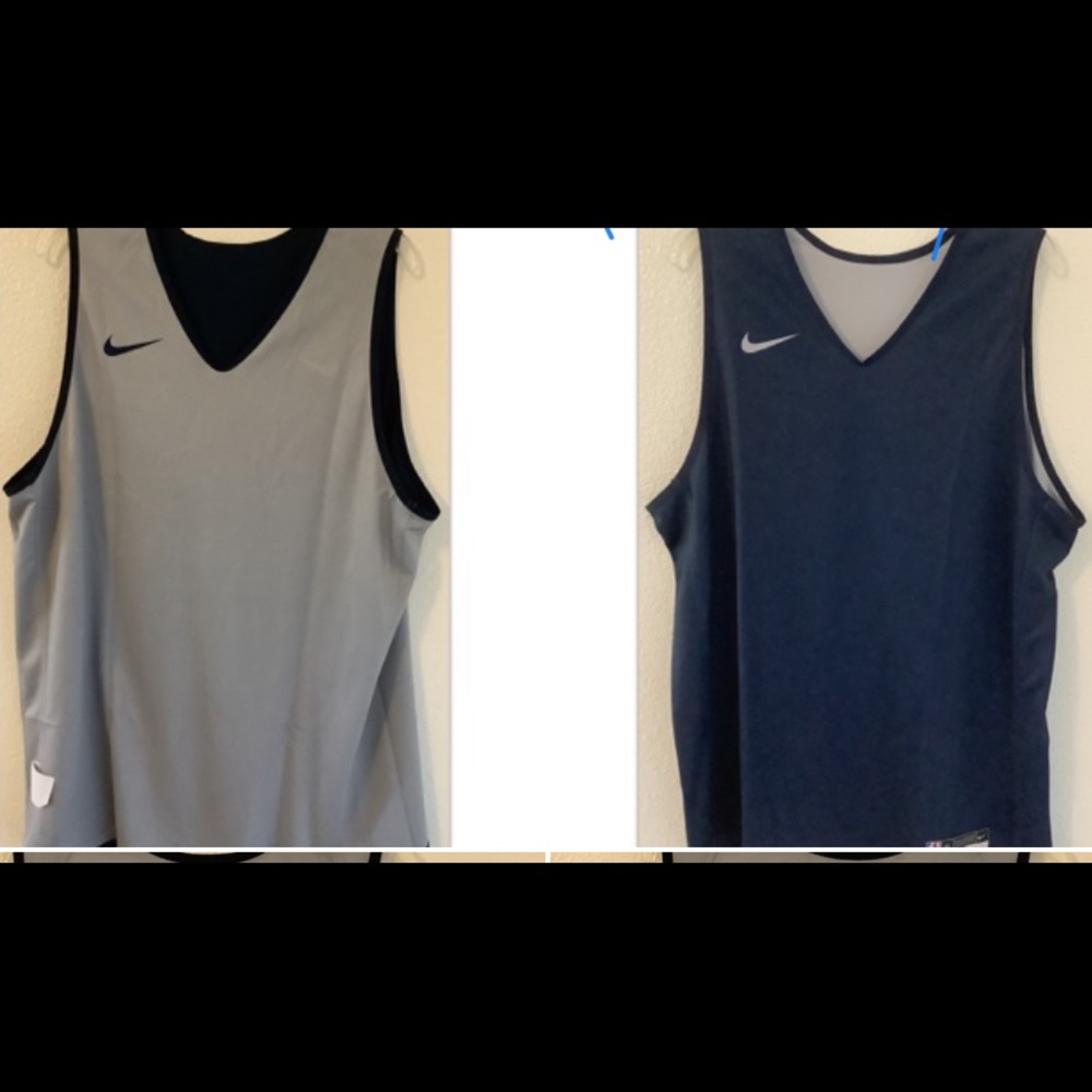 New Nike NBA Authentic tank Top men’s reversible Sz XL or XXL-T